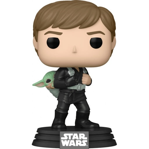 Star Wars: The Book of Boba Fett Funko POP! Luke Skywalker & Grogu #583