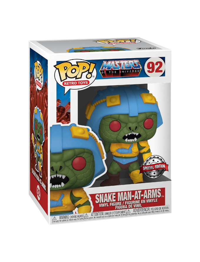 Funko Pop! Vinyl: Masters of the Universe - Snake Man-at-Arms #92