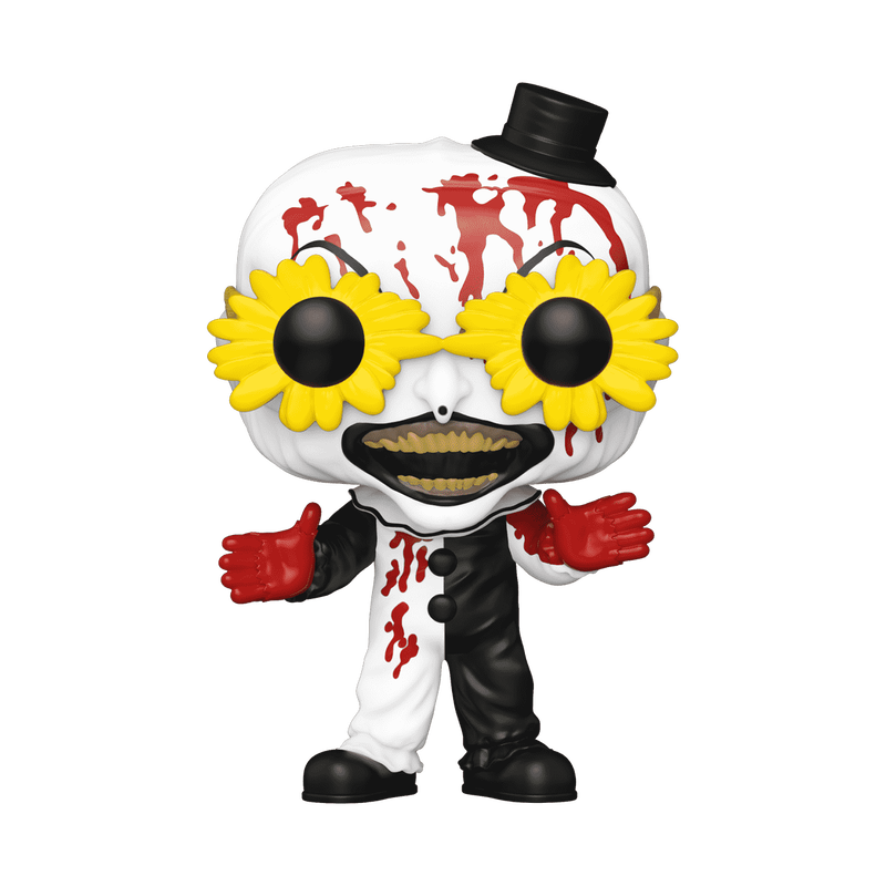 Terrifier Pop! Art the Clown with Glasses (CHASE, DAMAGED BOX)