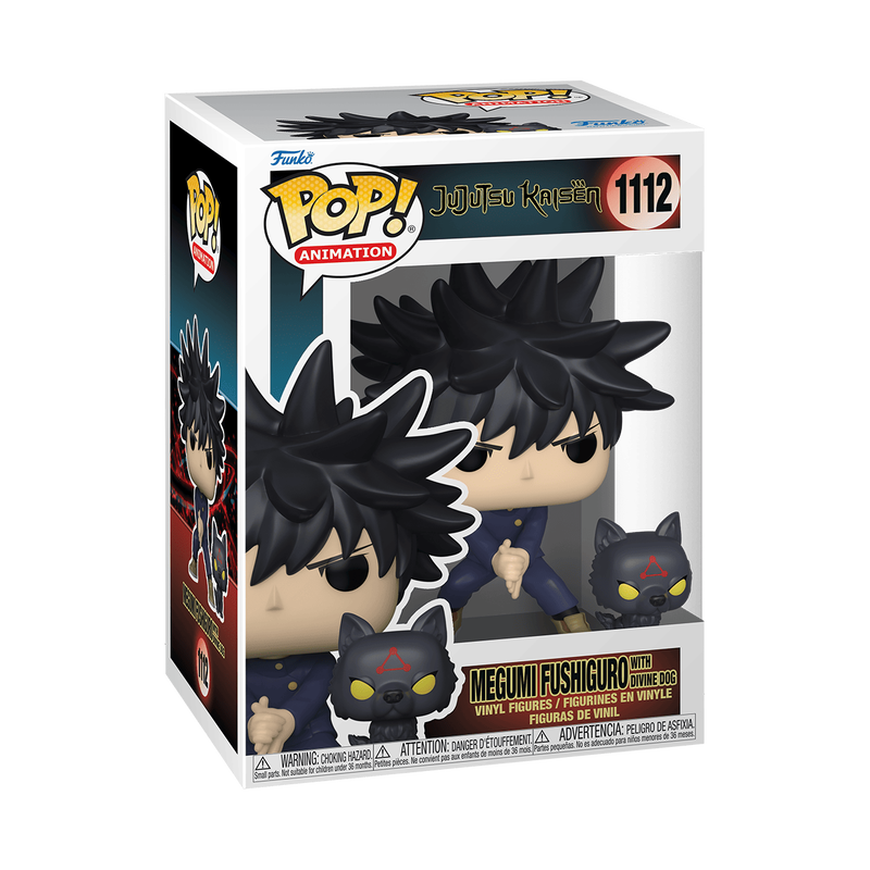 Jujutsu Kaisen Pop! & Buddy Megumi Fushiguro with Divine Dog