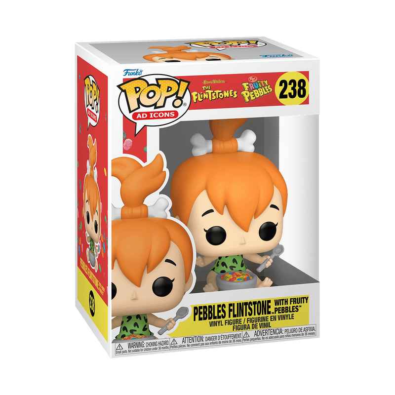 Fruity Pebbles Pop! Pebbles Flintstone with Fruity Pebbles