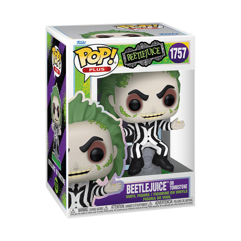 Funko POP Beetlejuice on Tombstone (Beetlejuice)