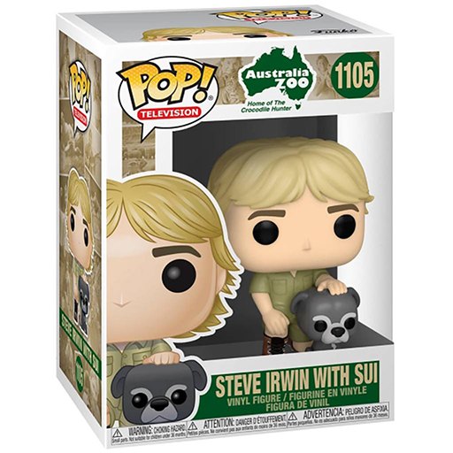 Funko POP! Steve Irwin with Sui #1105