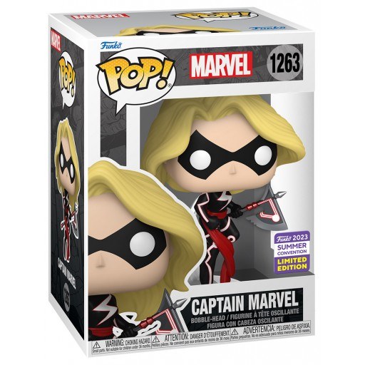 Marvel Comics - Funko POP! Captain Marvel (Carol Danvers) #1263
