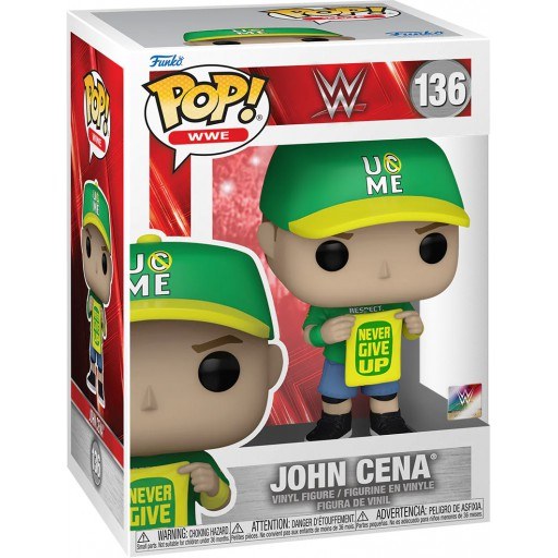 POP WWE John Cena (Never Give Up) #136