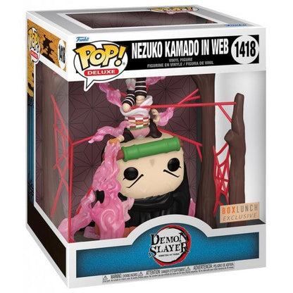 Demon Slayer Funko POP! Nezuko in Web (Glow in the Dark) #1418