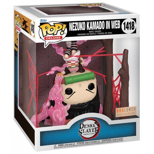 Demon Slayer Funko POP! Nezuko in Web (Glow in the Dark) #1418