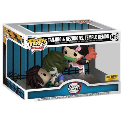 Demon Slayer Funko POP! Moment Tanjiro & Nezuko vs. Temple Demon #1419