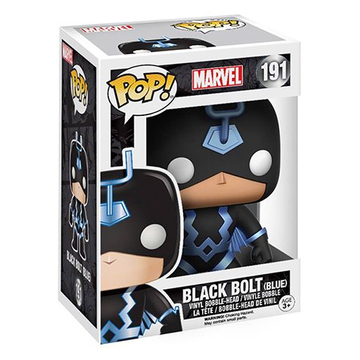 Funko POP! Black Bolt #191 (Blue) (Marvel Comics)