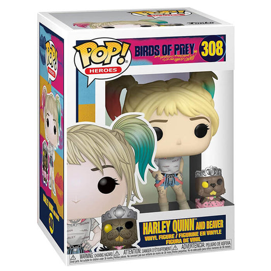 Funko POP Harley Quinn with beaver (Birds of Prey)