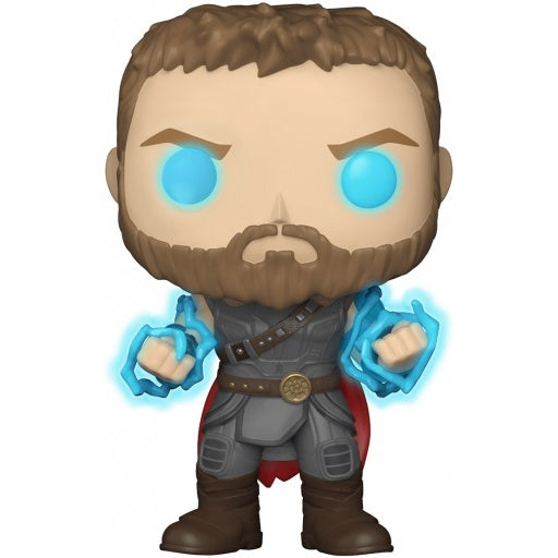 Funko POP! Marvel Thor Ragnarok #335 Thor (Odin Force) - 2018 SDCC Shared Sticker