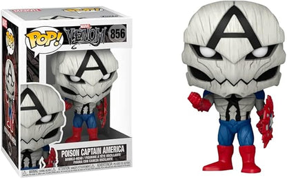 Funko Pop! Marvel Venom Poison Captain America #856