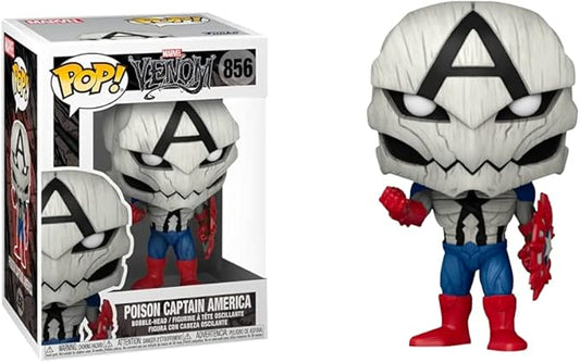 Funko Pop! Marvel Venom Poison Captain America #856