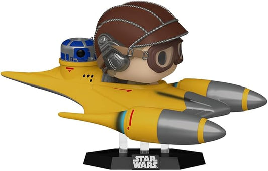 Funko Pop! Ride Deluxe: SW - Anakin in Naboo STRFTR - Star Wars