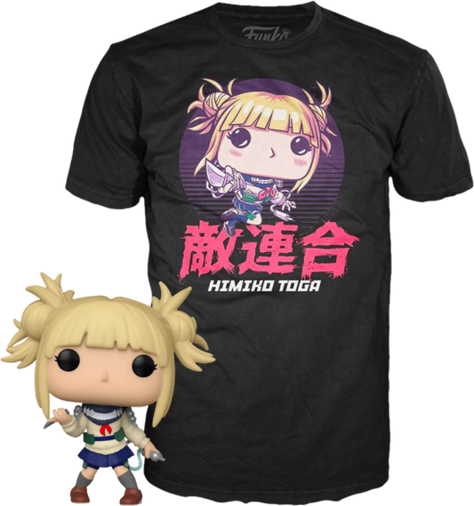 My Hero Academia - Himiko Toga Unmasked Pop! Vinyl Figure & T-Shirt Box Set (MEDIUM) (Gamestop)