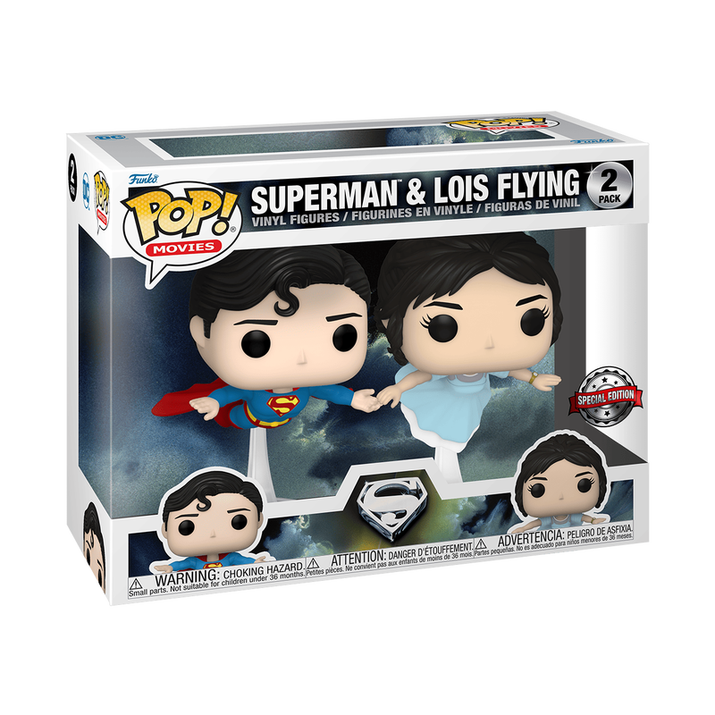DC Comics Pop! Superman & Lois Flying 2-Pack