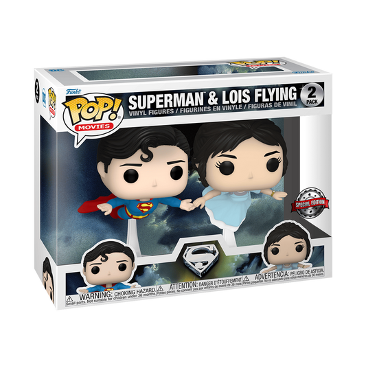 DC Comics Pop! Superman & Lois Flying 2-Pack