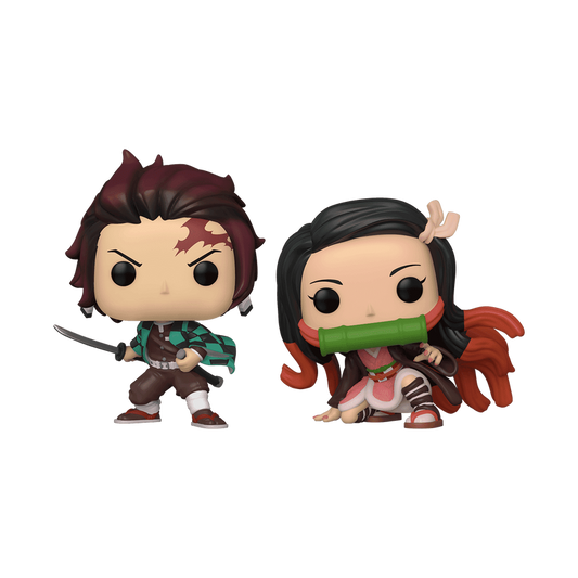 Demon Slayer Pop! Tanjiro & Nezuko 2-Pack