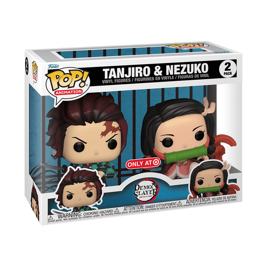 Demon Slayer Pop! Tanjiro & Nezuko 2-Pack