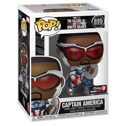 Falcon and The Winter Soldier Funko Pop! Captain America #819