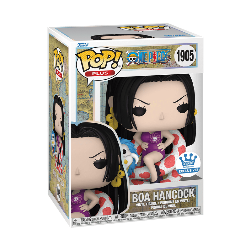 One Piece Pop! Plus Boa Hancock with Pop! Protector