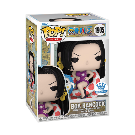 One Piece Pop! Plus Boa Hancock with Pop! Protector