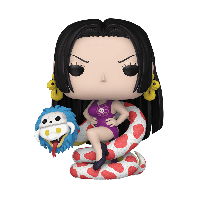 One Piece Pop! Plus Boa Hancock with Pop! Protector