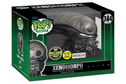 Alien: Funko Series 1 Digital Pop - Xenomorph (Metallic, Glow in the Dark)