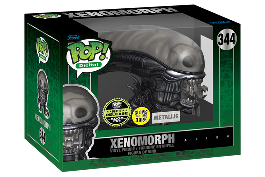 Alien: Funko Series 1 Digital Pop - Xenomorph (Metallic, Glow in the Dark)