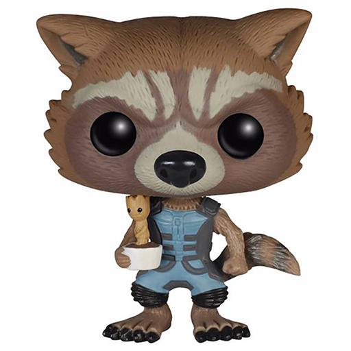 Guardians of the Galaxy Funko POP! Rocket Raccoon (with Baby Groot) #93