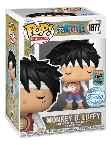 POP Animation: One Piece - Luffy (Marineford Memorial) CCXP25 Official Convention Exclusive Regular
