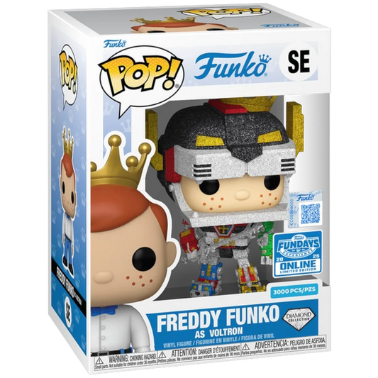 Freddy Funko as Voltron #SE - 2025 Fundays Online Limited Edition Funko Pop! [Diamond Lmtd 3000 Pcs]