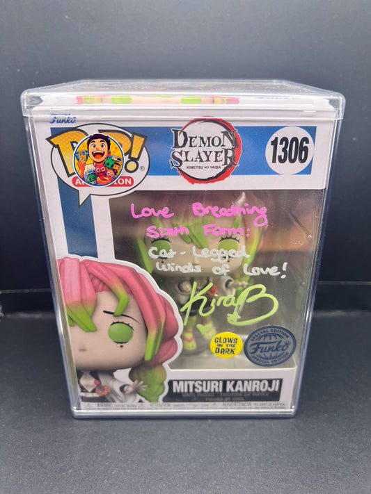 Demon Slayer - Mitsuri Kanroji - Signed POP! EVA: Kira Buckland