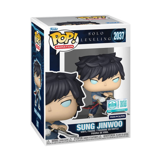Solo Leveling Sung Jinwoo (Upgrade) Funko Pop! Vinyl Figure #2037 - Entertainment Earth Exclusive (L9500)