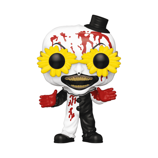 Terrifier Pop! Art the Clown with Glasses (CHASE, DAMAGED BOX)