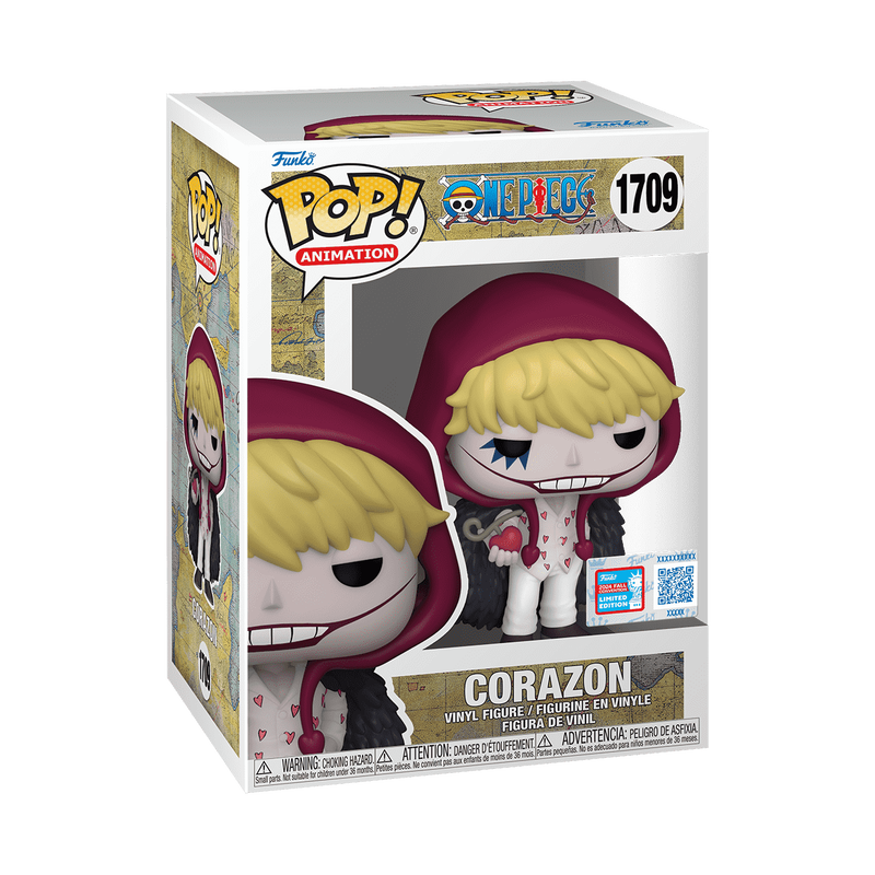 One Piece Pop! Corazon with Devil Fruit