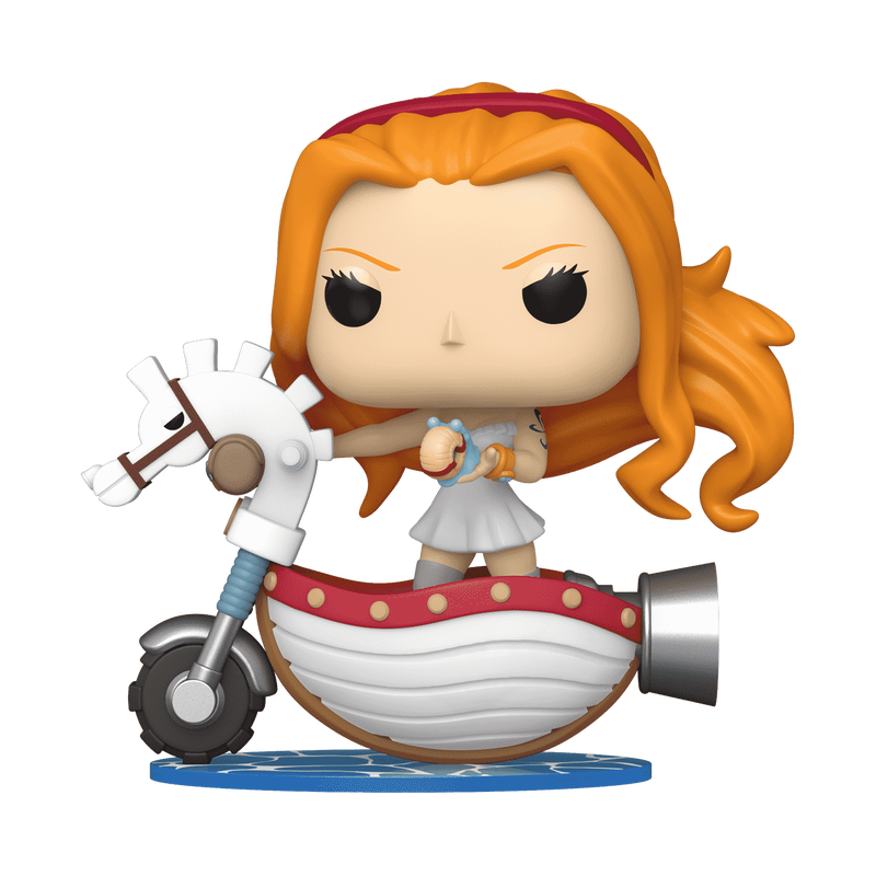 One Piece Pop! Rides Deluxe Nami with White Hobby Horse