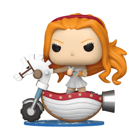 One Piece Pop! Rides Deluxe Nami with White Hobby Horse