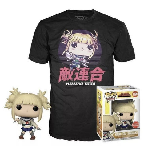 My Hero Academia - Himiko Toga Unmasked Pop! Vinyl Figure & T-Shirt Box Set (MEDIUM) (Gamestop)